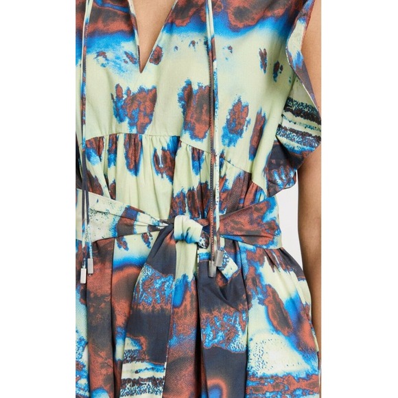 Chufy Addi Mini Dress in Laia Sky Sz XS Aussie Days (E - Picture 4 of 9